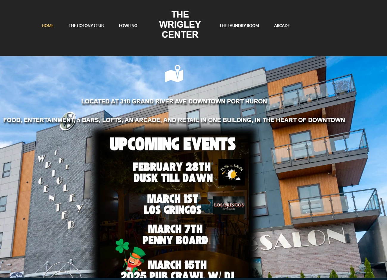 New website for The Wrigley Center project image